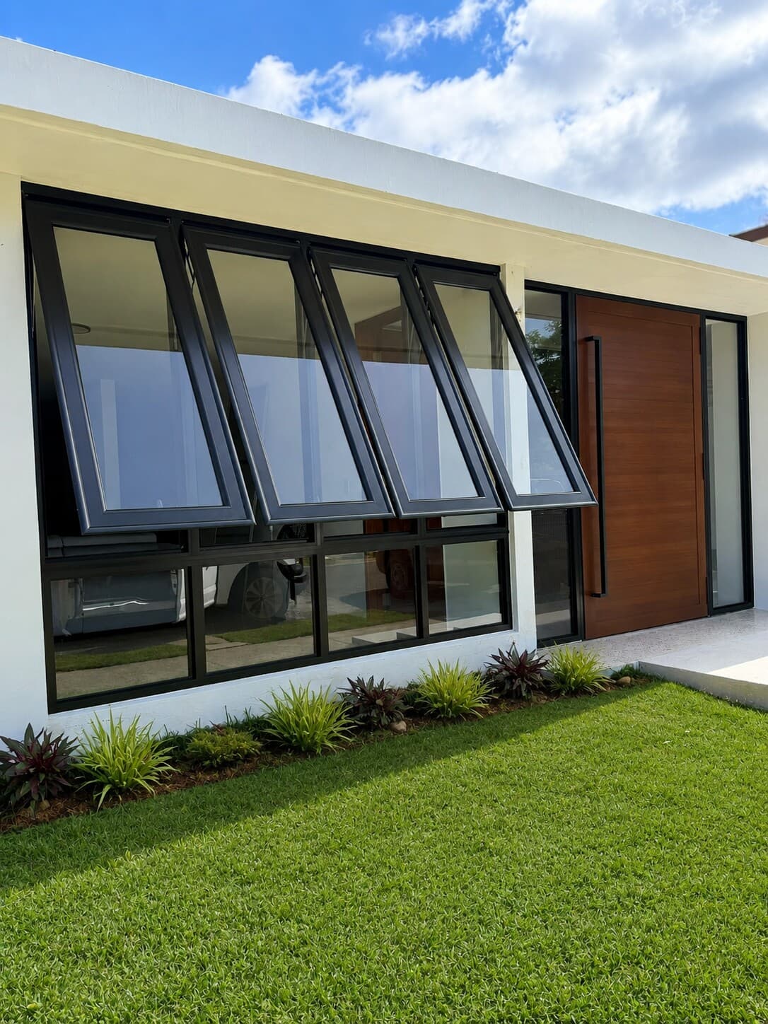 Conjunto de Ventanas Proyectables Charcoal